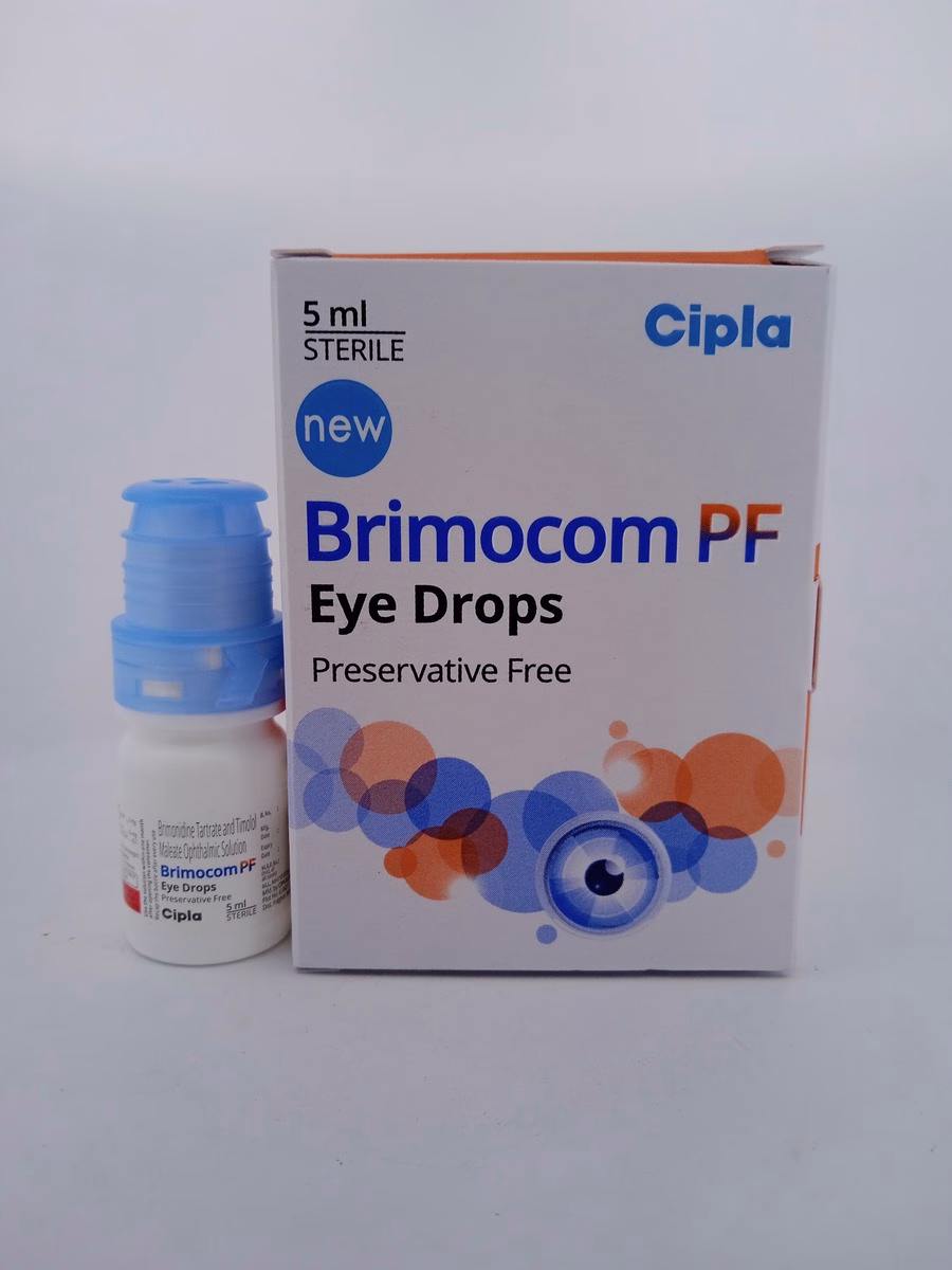 BRIMOCOM PF EYE DROPS - 1 BOTTLE OF 5ML - Image 2