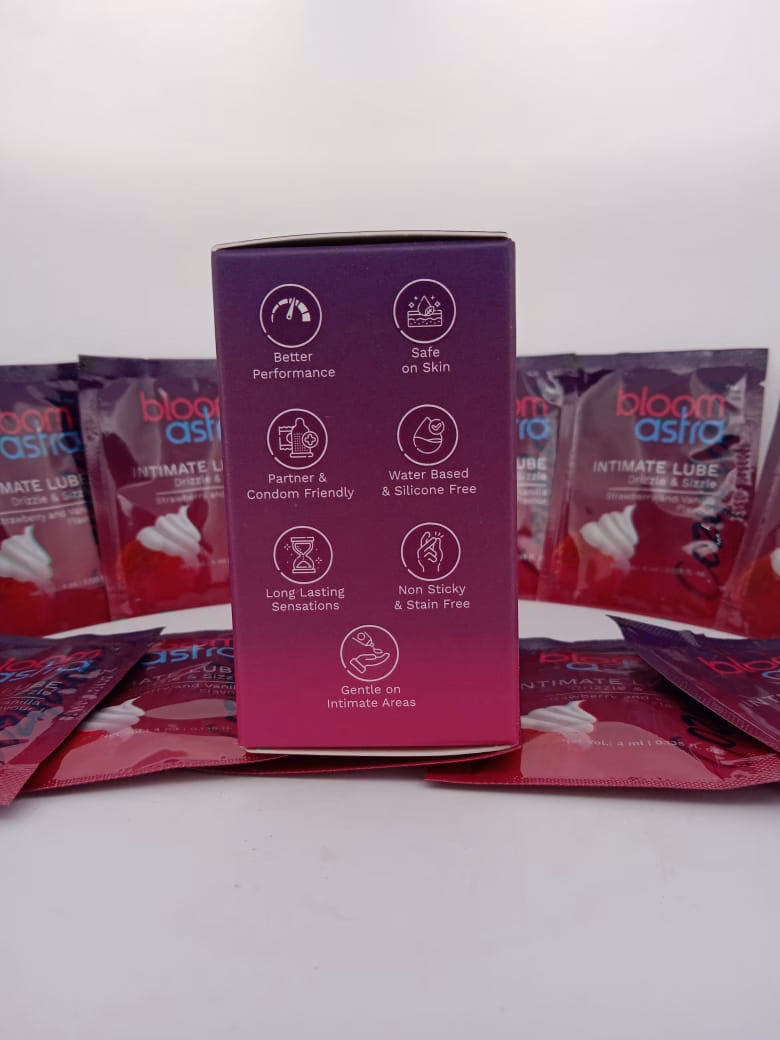 BLOOM ASTRA INTIMATE LUBE - 14 SACHETS - Image 3