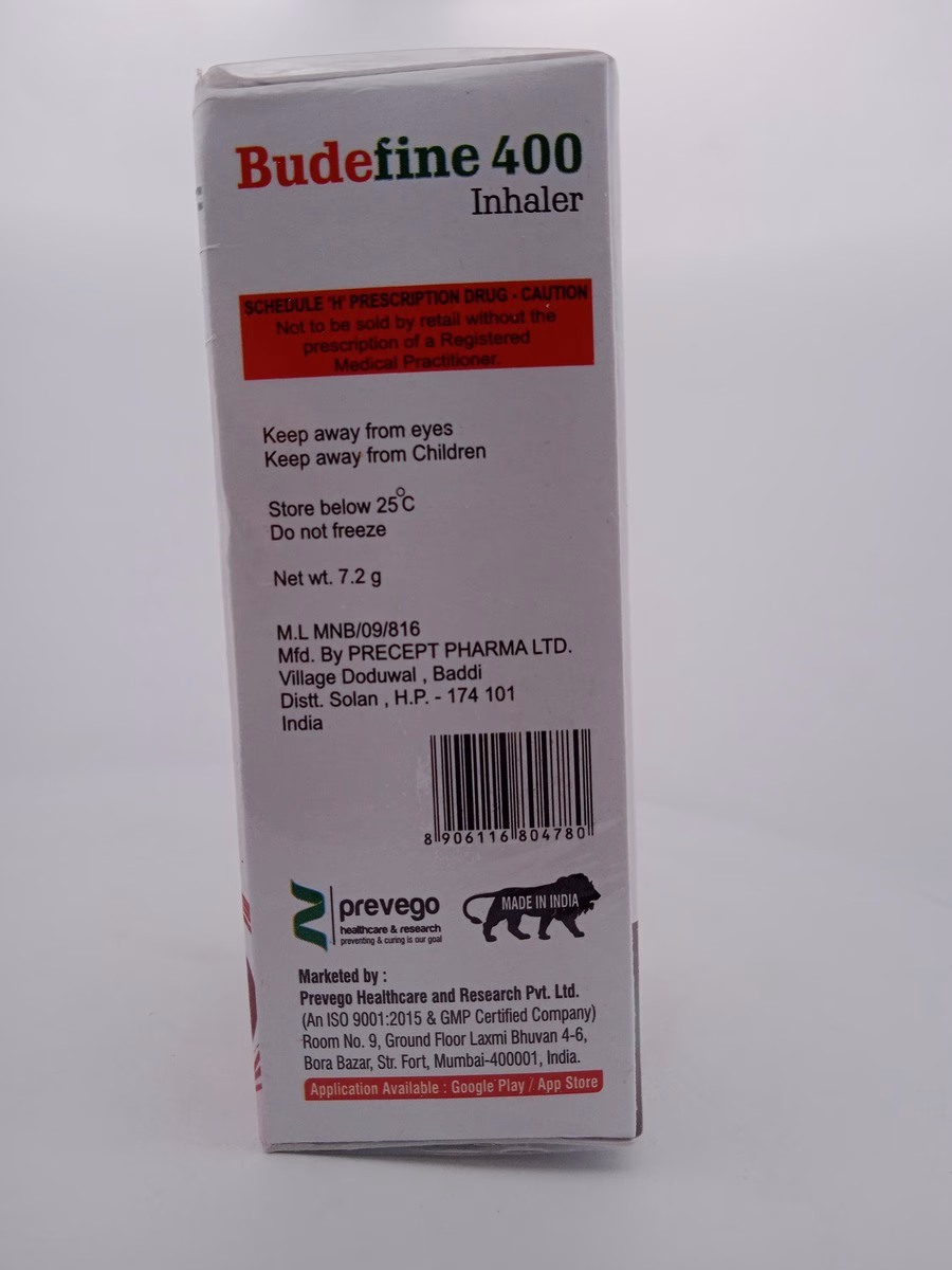BUDEFINE 400MCG INHALER - Image 4