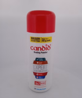 CANDID DUSTING POWDER - 1 BOTTLE OF 60g