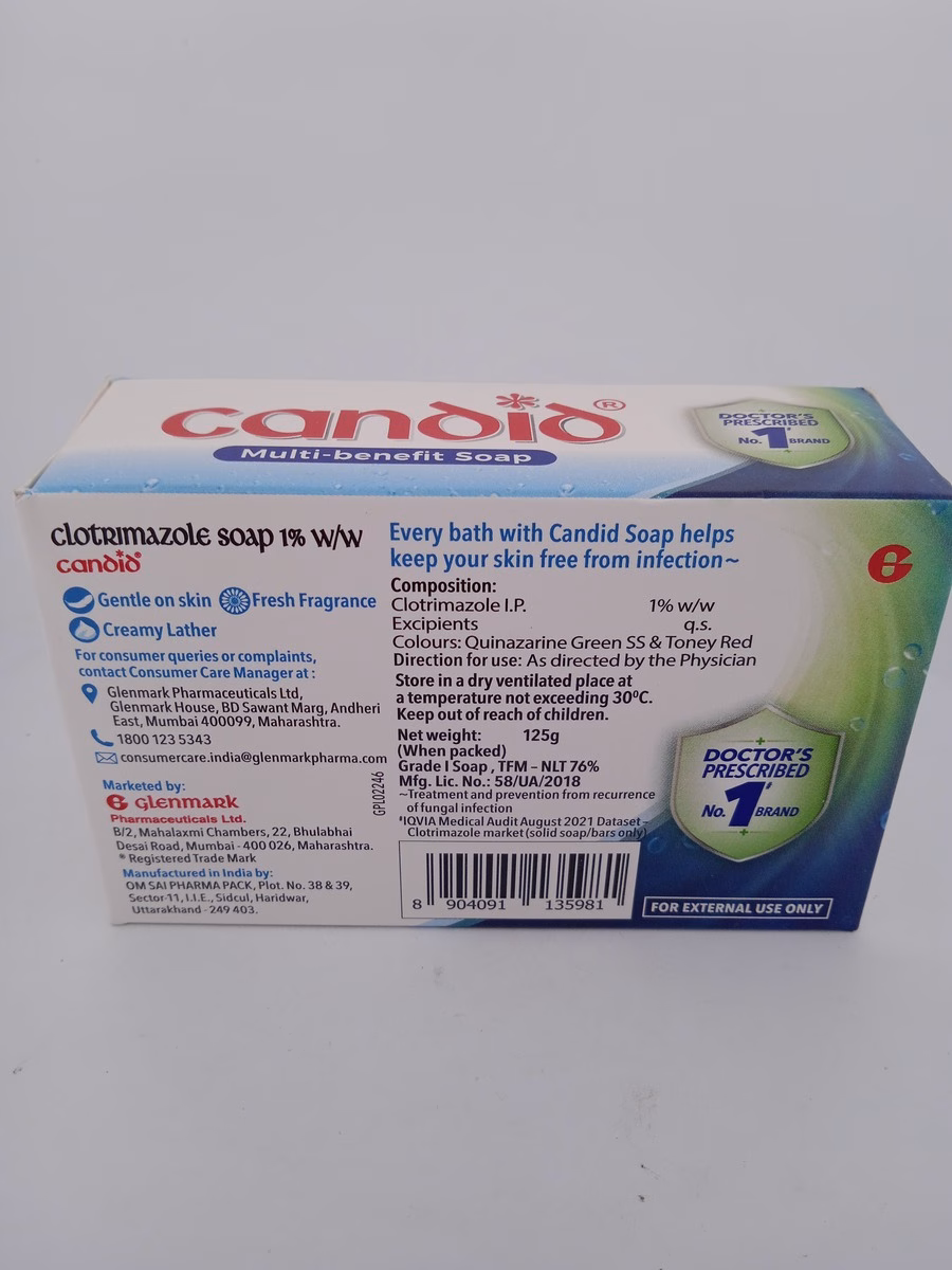 CANDID MULTI-BENEFIT SOAP - 1 BAR OF 125g - Image 3