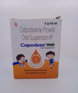 CEPODEM DROPS 25 MG - 1 BOTTLE OF 3g/10ML