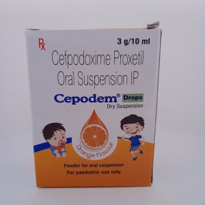 CEPODEM DROPS 25 MG - 1 BOTTLE OF 3g/10ML