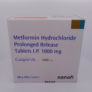 CETAPIN XR 1000 MG - 15 TABLETS