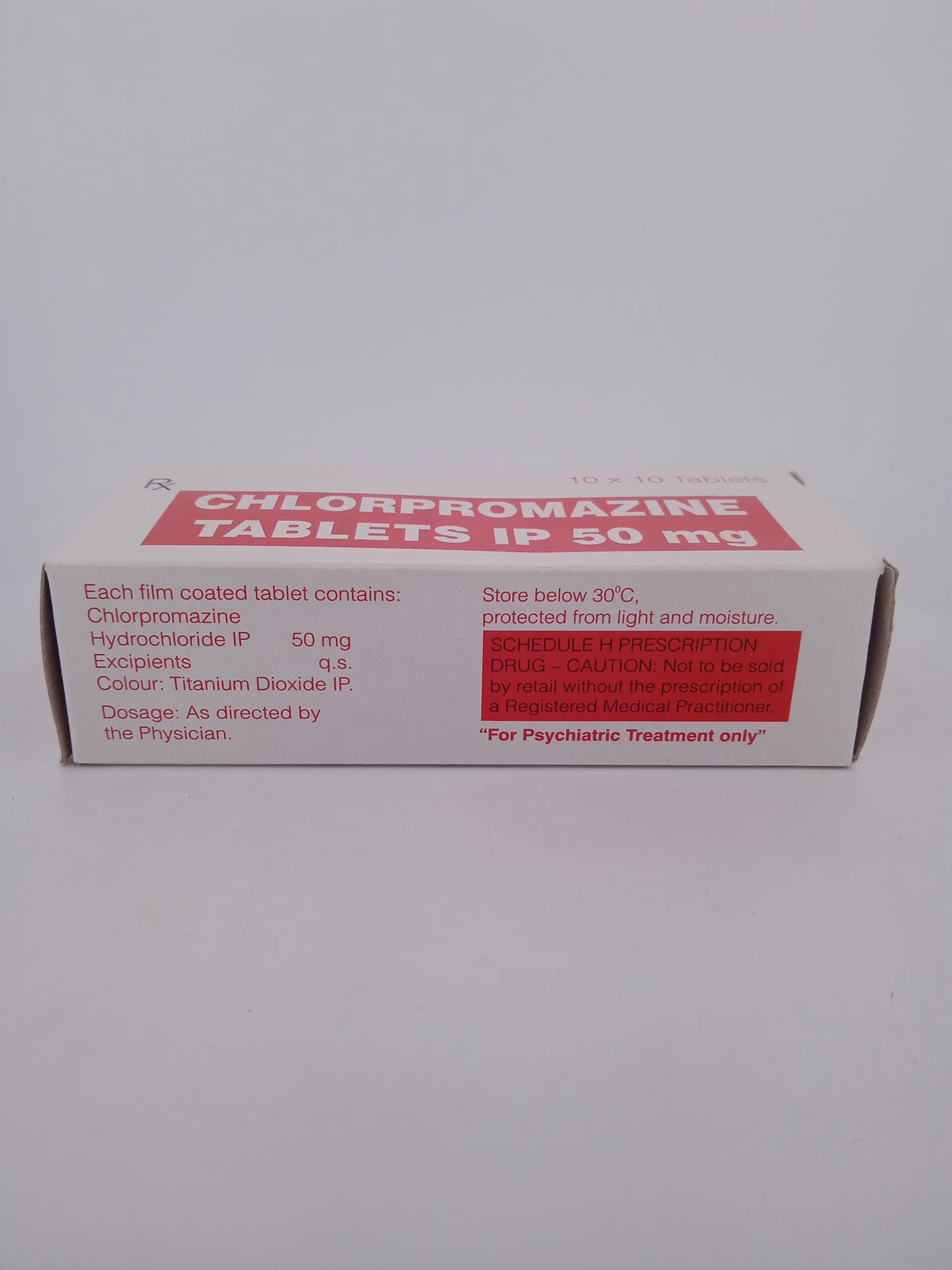 CHLORPROMAZINE 50 MG - 10 TABLETS - Image 4