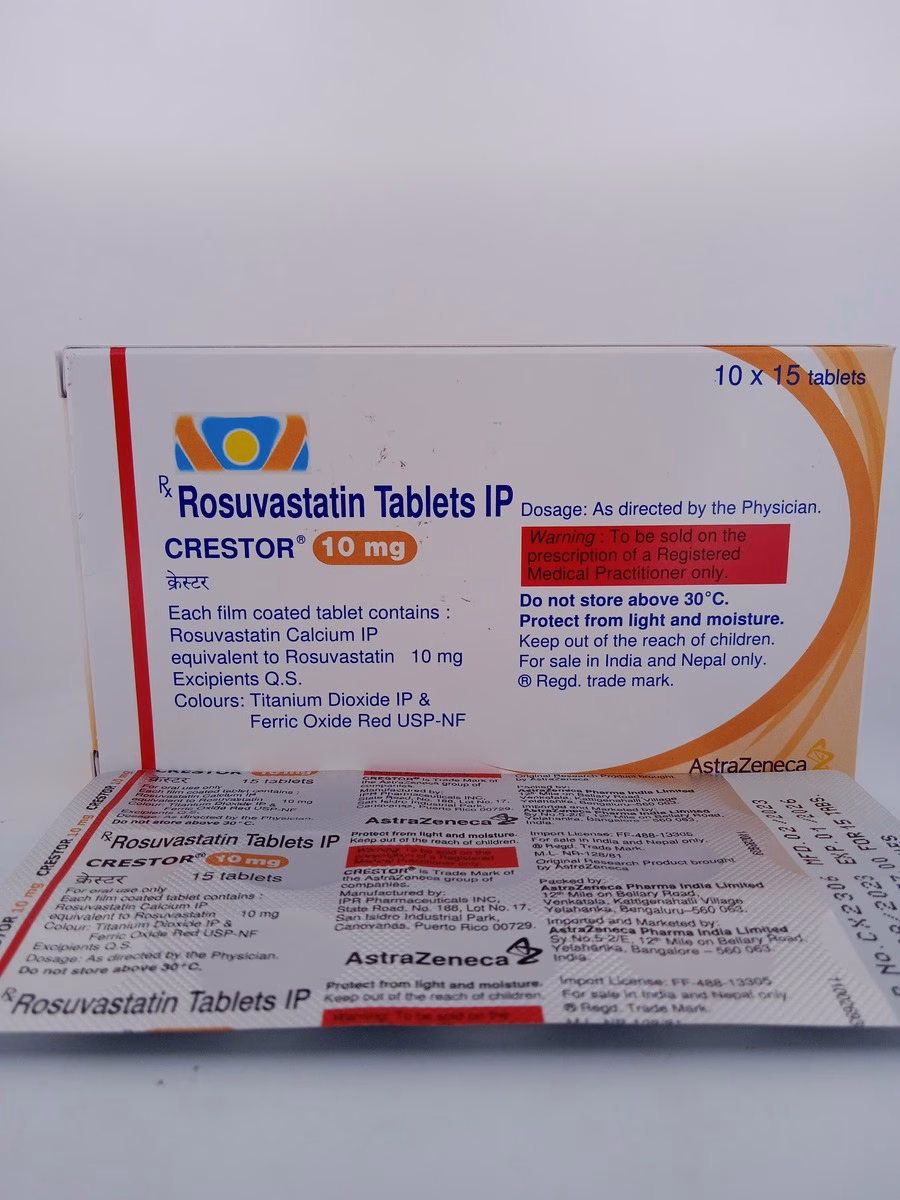 CRESTOR 10 MG - 15 TABLETS - Image 4
