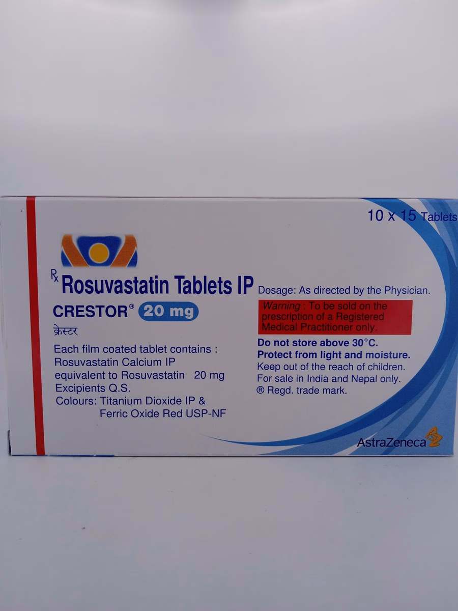 CRESTOR 20 MG - 15 TABLETS