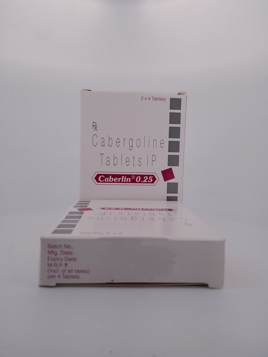 CABERLIN 0.25 MG - 4 TABLETS - Image 4