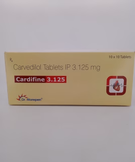 CARDIFINE 3.125MG - 10 TABLET