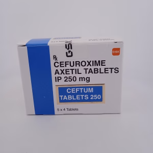 CEFTUM 250 MG - 4 TABLETS