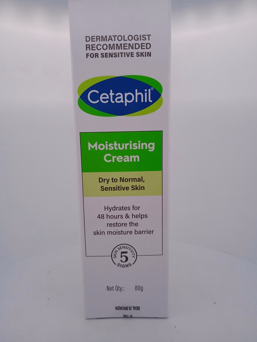 CETAPHIL MOISTURISING CREAM - 1 TUBE OF 80gm