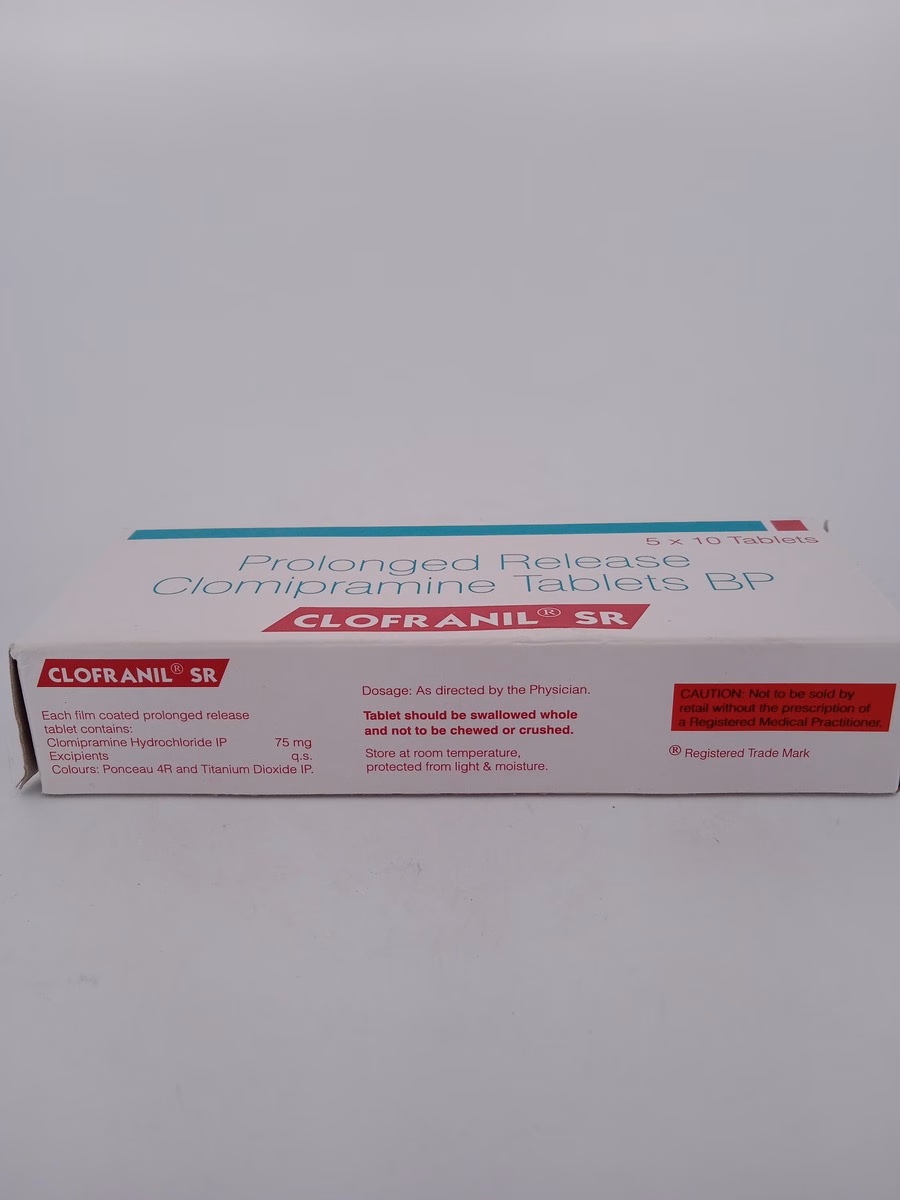 CLOFRANIL SR 75 MG - 10 TABLETS - Image 4