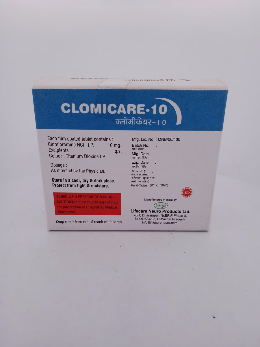CLOMICARE 10 MG - 10 TABLETS - Image 4