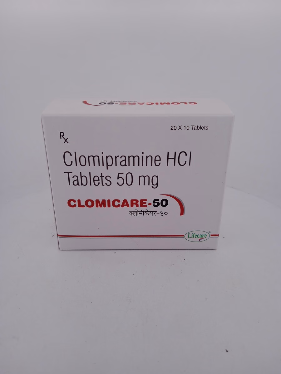 CLOMICARE 50 MG - 10 TABLETS