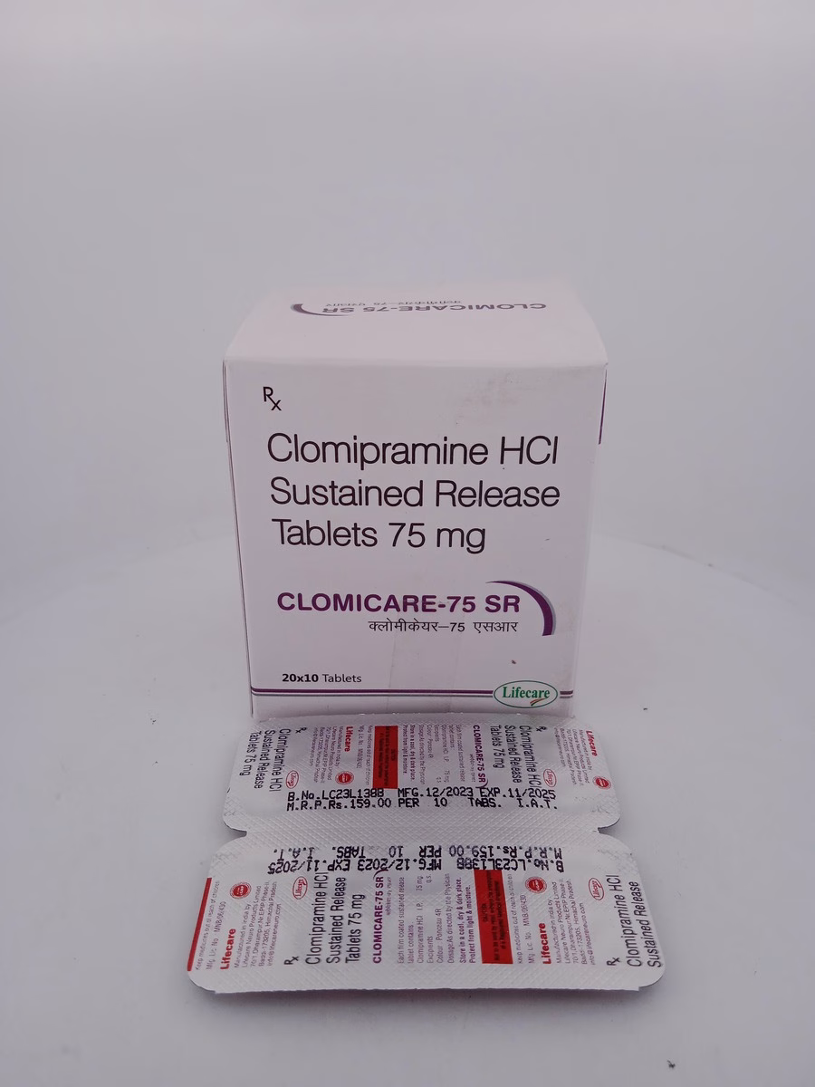 CLOMICARE 75 SR - 10 TABLETS - Image 3