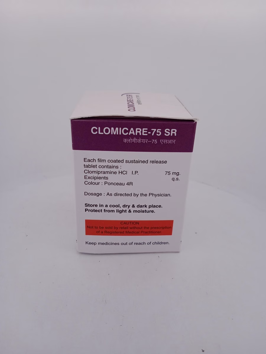 CLOMICARE 75 SR - 10 TABLETS - Image 4