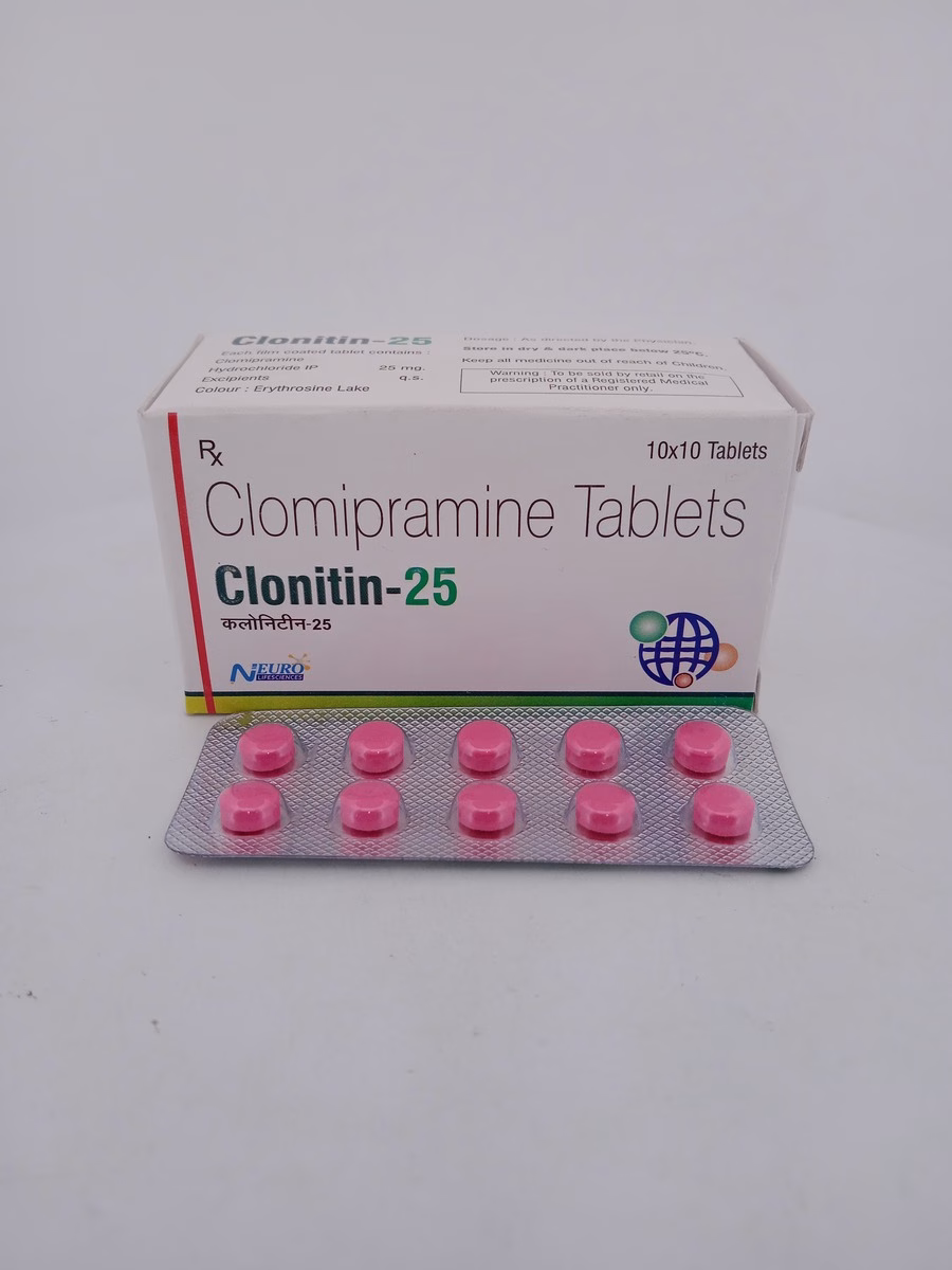 CLONITIN 25 MG - 10 TABLETS - Image 2
