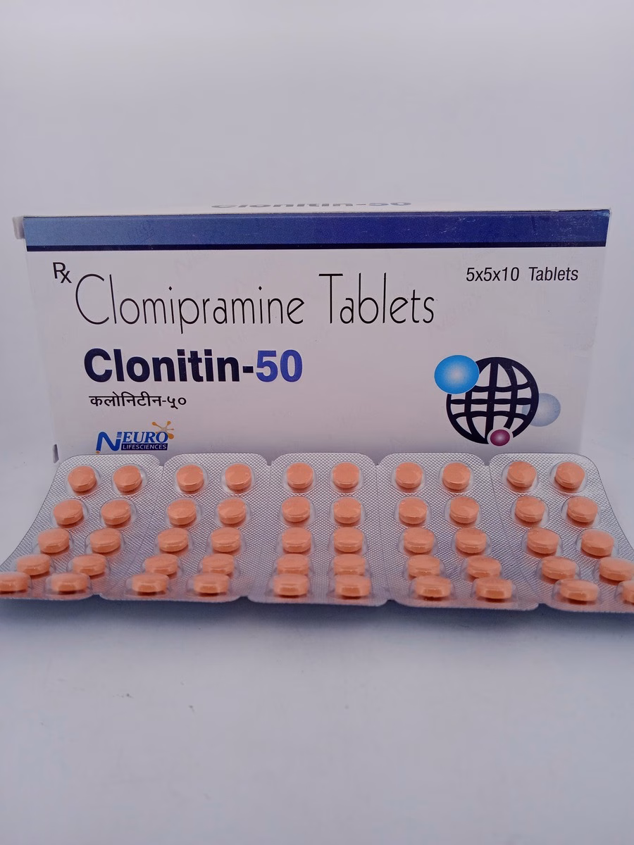 CLONITIN 50 MG - 10 TABLETS - Image 2