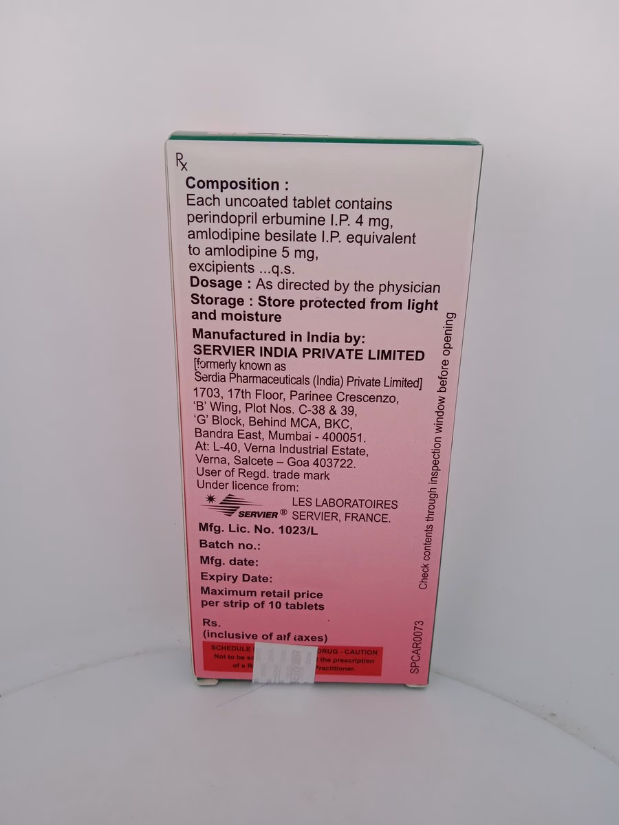 COVERSYL AM - 4 MG + 5 MG -10 TABLET - Image 4