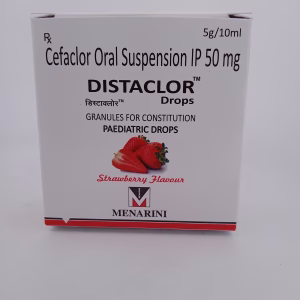 DISTACLOR DROPS 50 MG - 1 BOTTLE OF 5g/10ML