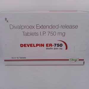 DEVELPIN ER 750 MG - 10 TABLETS