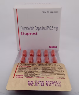 DUPROST 0.5 MG - 10 CAPSULES
