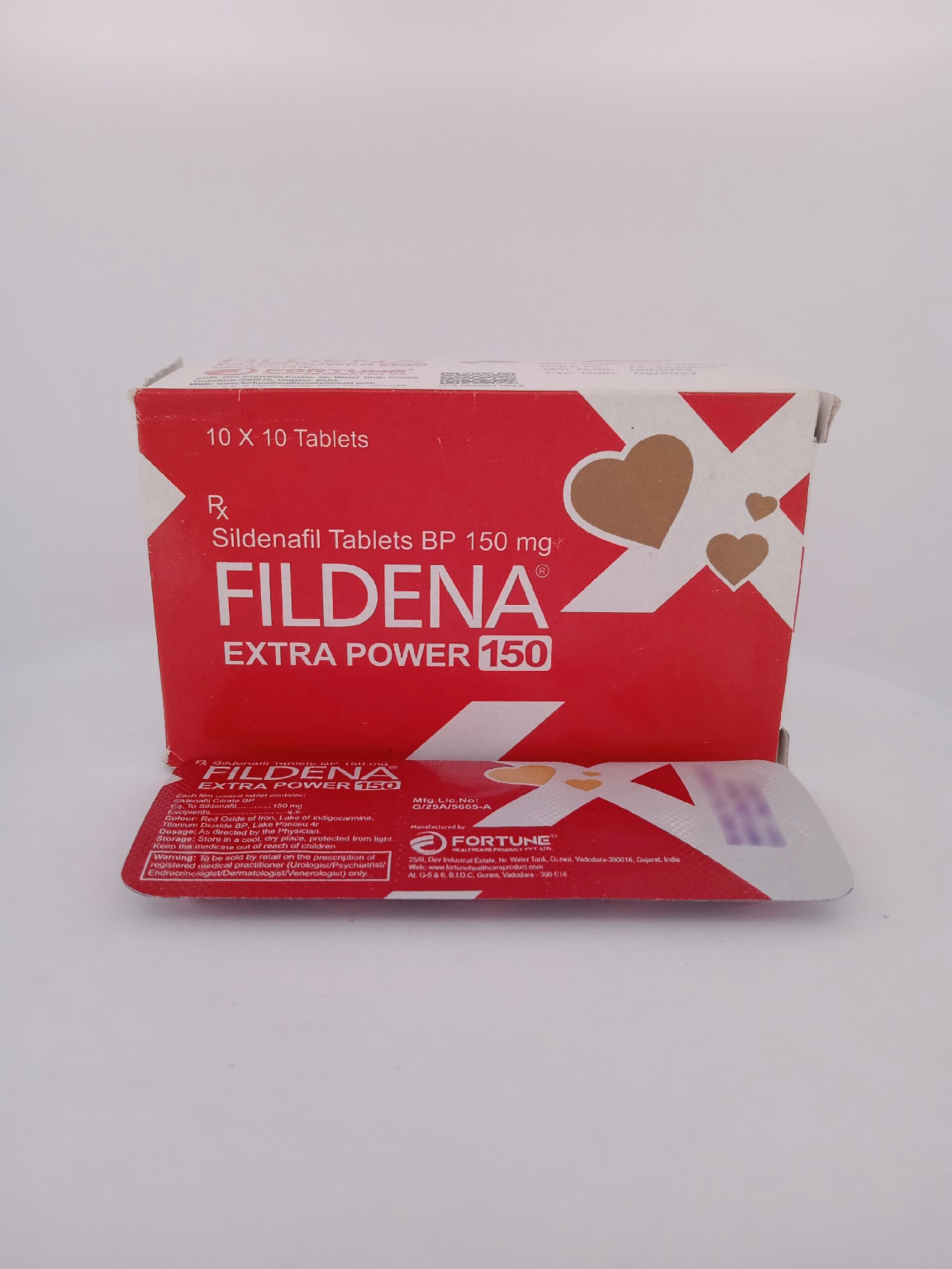 FILDENA EXTRA POWER 150 MG - 10 TABLETS - Image 3