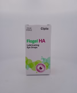 FLOGEL HA LUBRICATING EYE DROPS - 1 BOTTLE OF 10ML