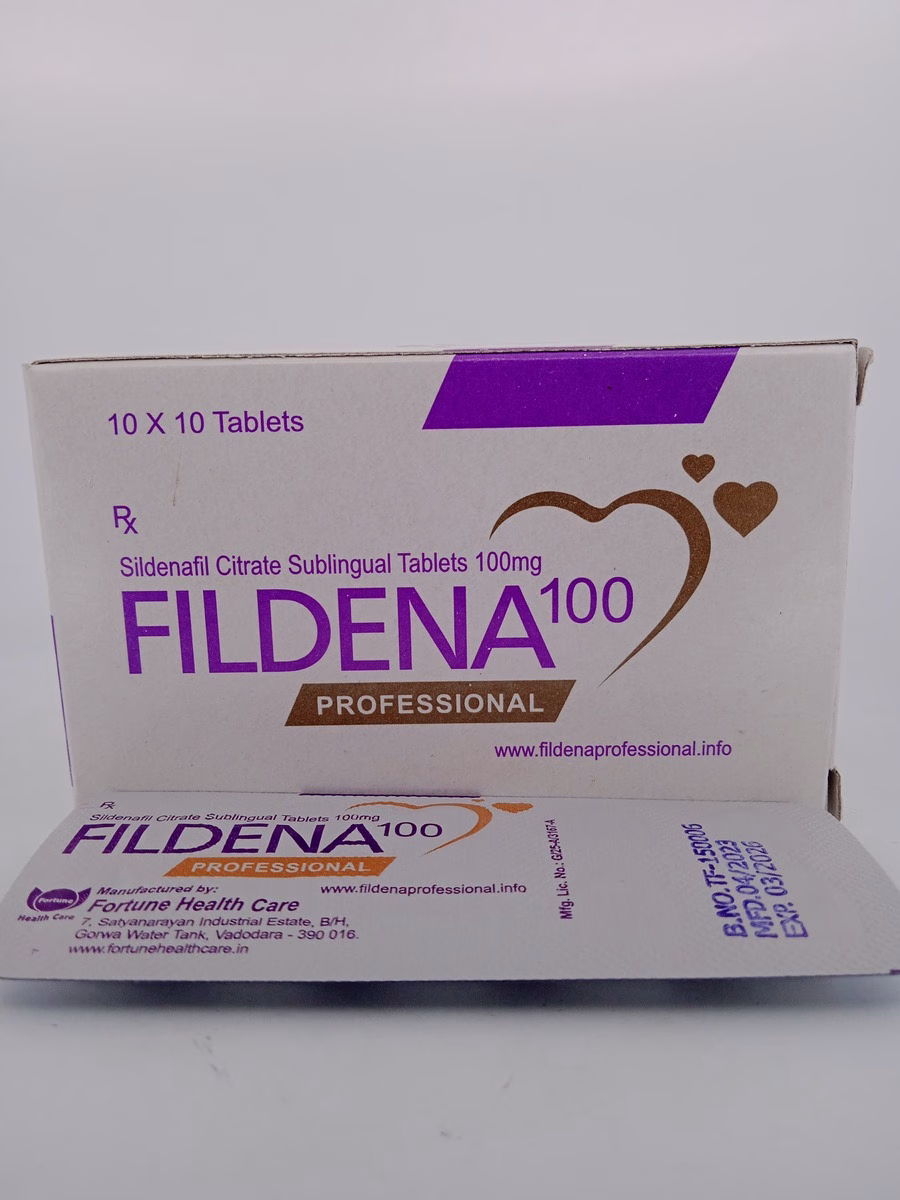 FILDENA PROFESSIONAL 100 MG - 10 TABLETS - Image 3