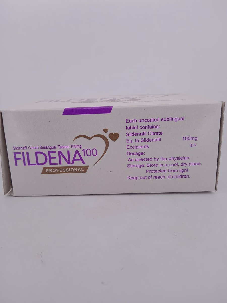 FILDENA PROFESSIONAL 100 MG - 10 TABLETS - Image 4