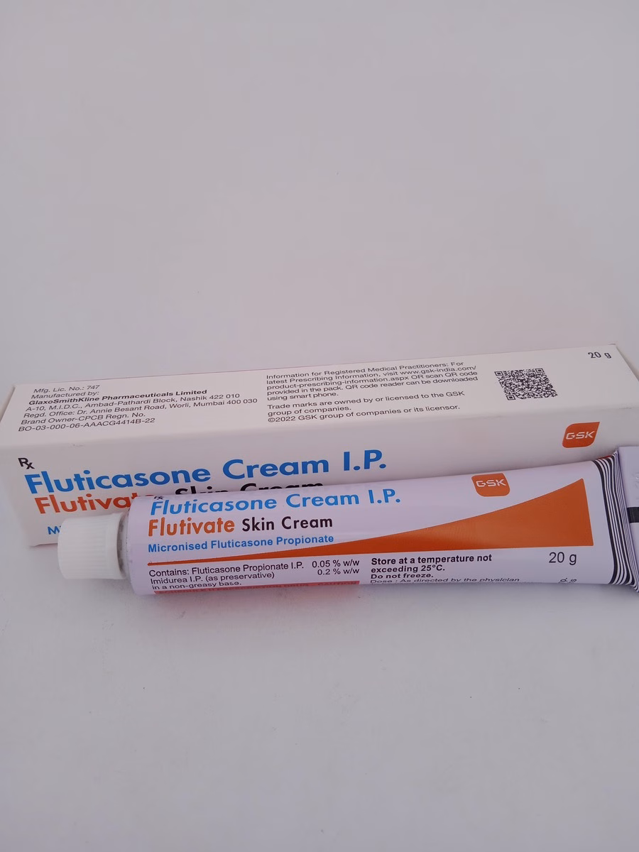 FLUTIVATE SKIN CREAM - 1 TUBE OF 20gm - Image 4