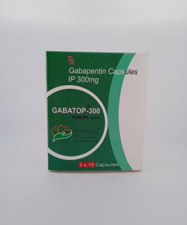 GABATOP 300 MG - 10 CAPSULES