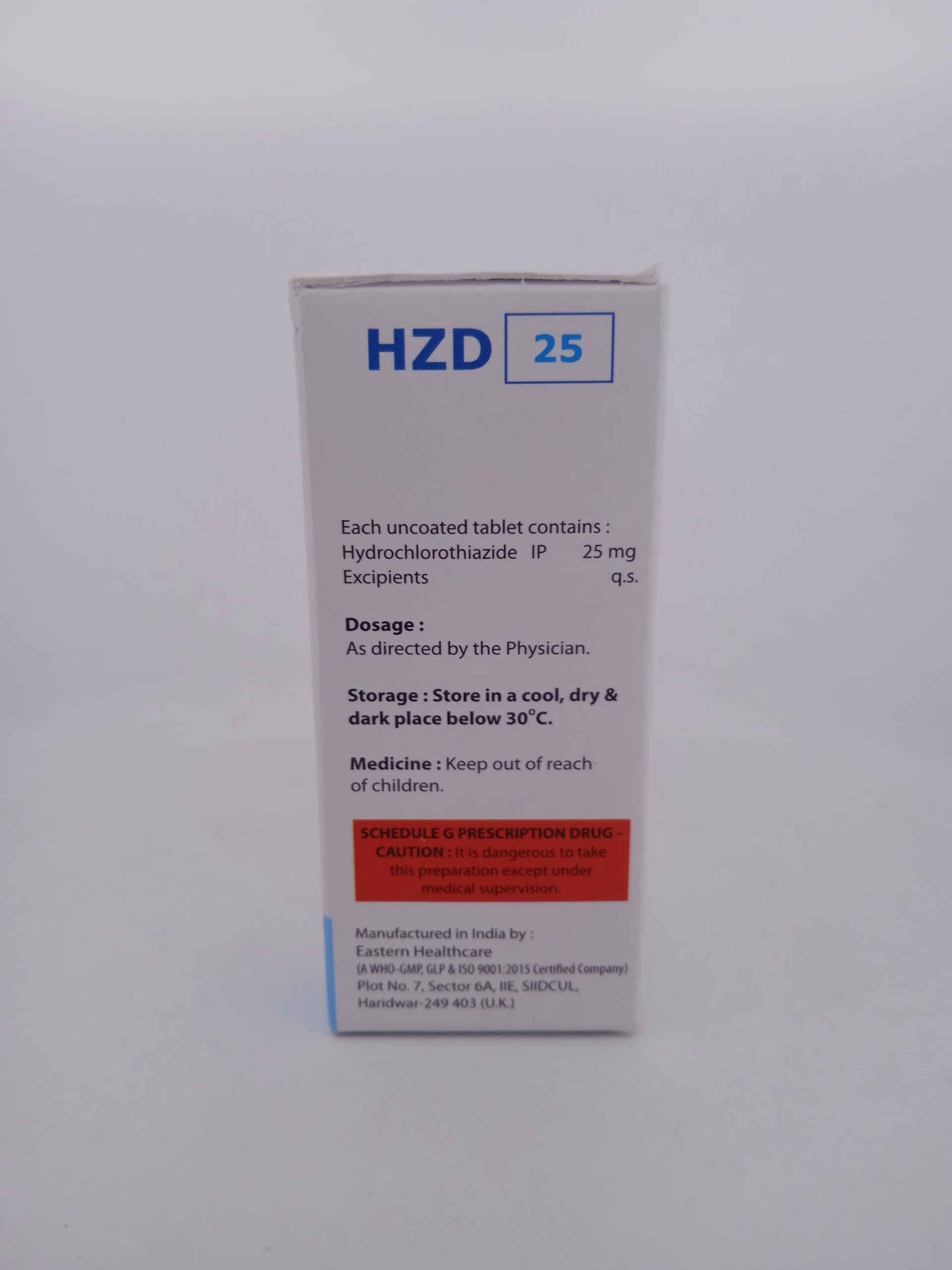 HZD 25 MG - 10 TABLETS - Image 4