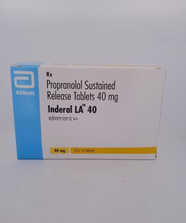 INDERAL LA 40 MG - 15 TABLETS