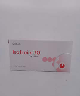 ISOTROIN 30MG - 10 CAPSULES