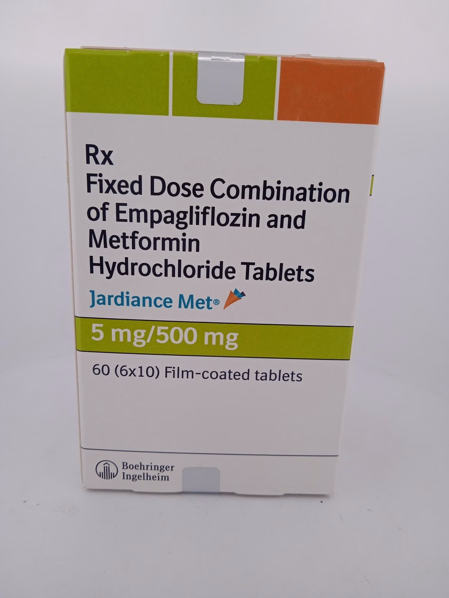 JARDIANCE MET 5MG/500MG - 10 TABLETS