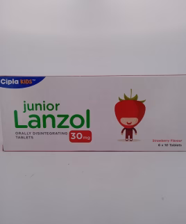 JUNIOR LANZOL 30 MG - 10 TABLETS