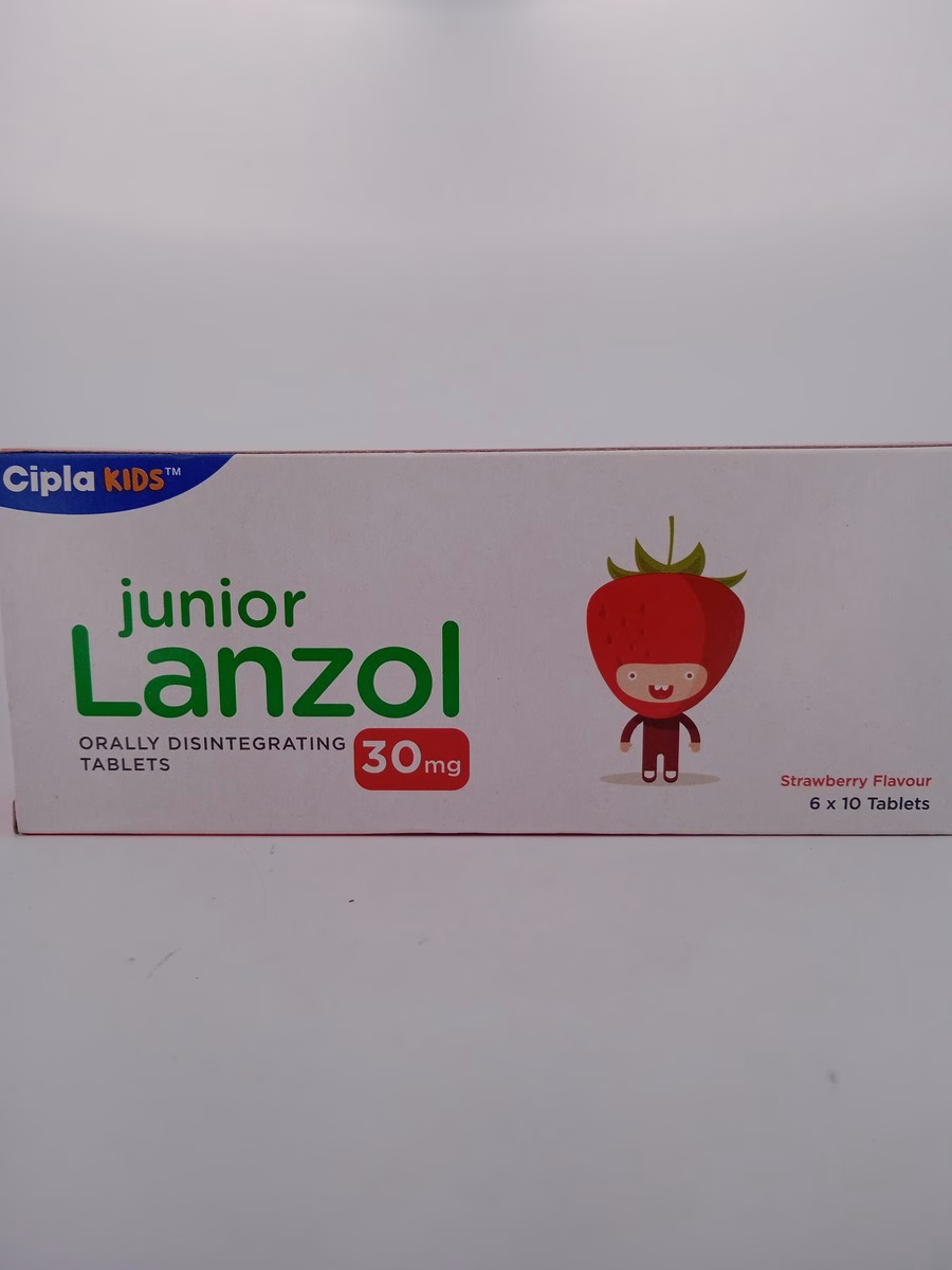JUNIOR LANZOL 30 MG - 10 TABLETS