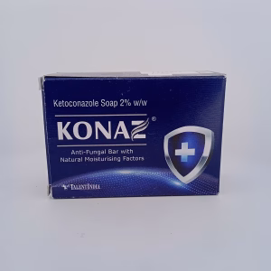 KONAZ ANTI-FUNGAL WITH NATURAL MOISTURISING FACTORS - 1 BAR OF 75g