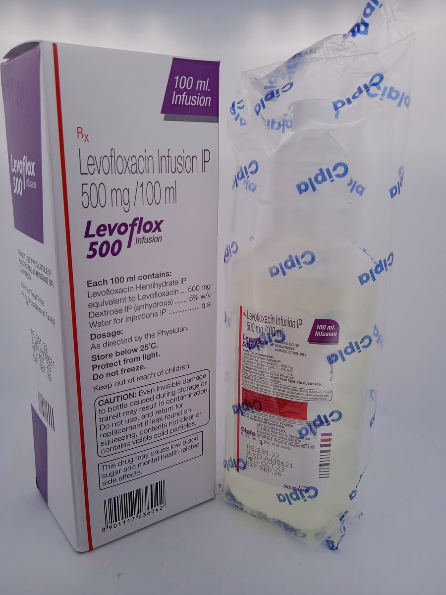 LEVOFLOX 500 MG - 1 INFUSION OF 100ML - Image 4