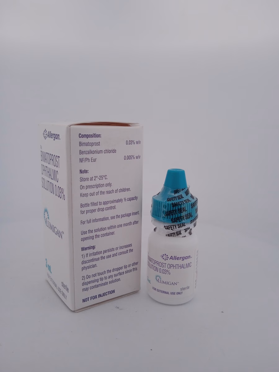 LUMIGAN 0.03% - 1 BOTTLE OF 3ML - Image 3