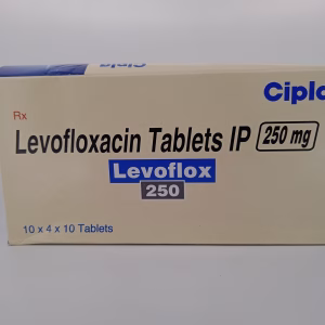 LEVOFLOX 250 MG - 10 TABLETS