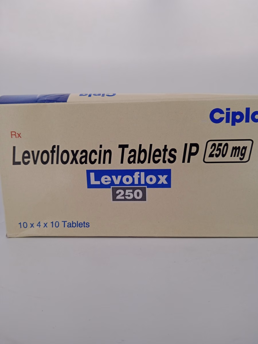 LEVOFLOX 250 MG - 10 TABLETS