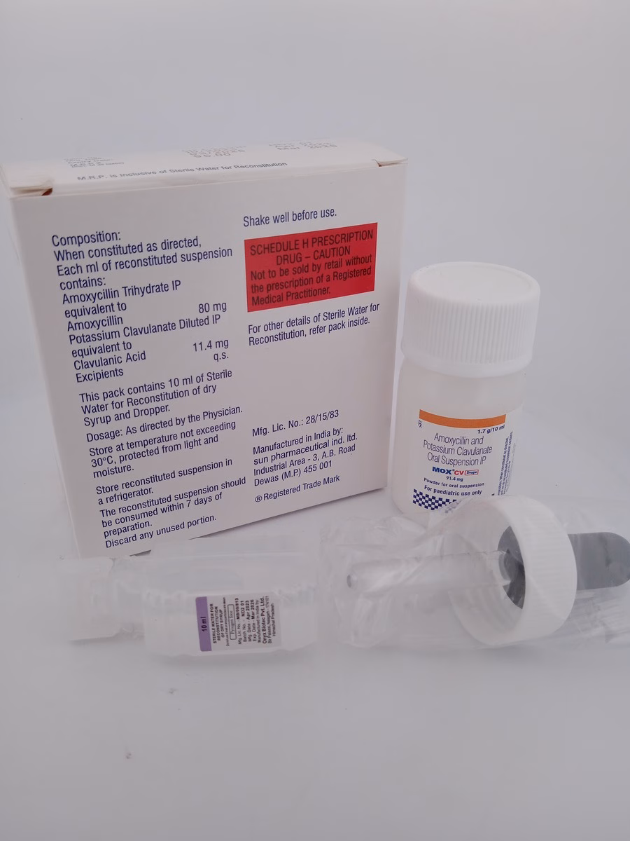 MOX CV DROPS 91.4 MG - 1 BOTTLE OF 1.7g/10ML - Image 3