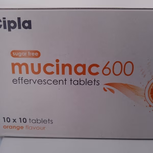 MUCINAC 600 MG - 10 TABLETS