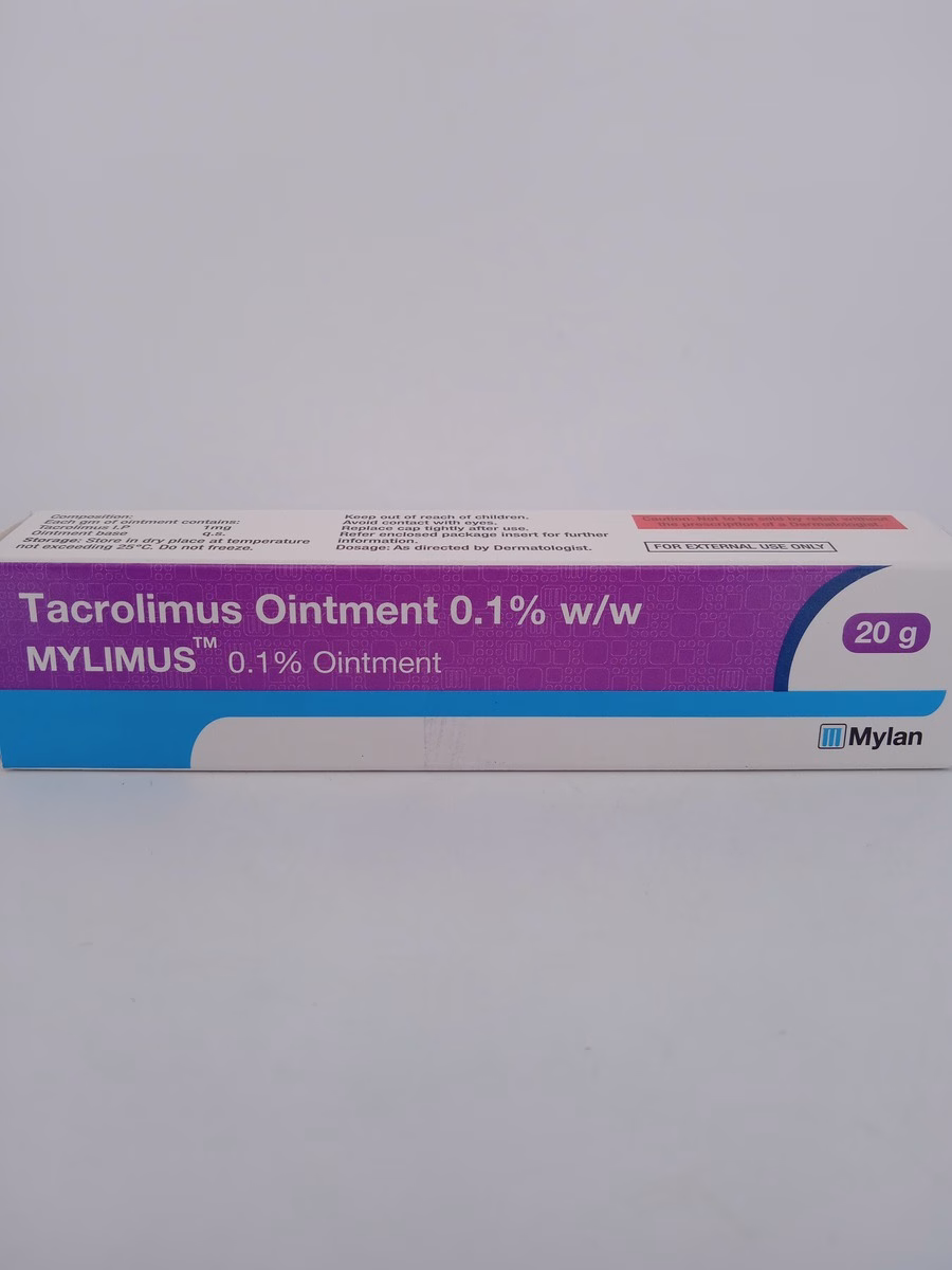 MYLIMUS 0.1% OINTMENT - 1 TUBE OF 20GM