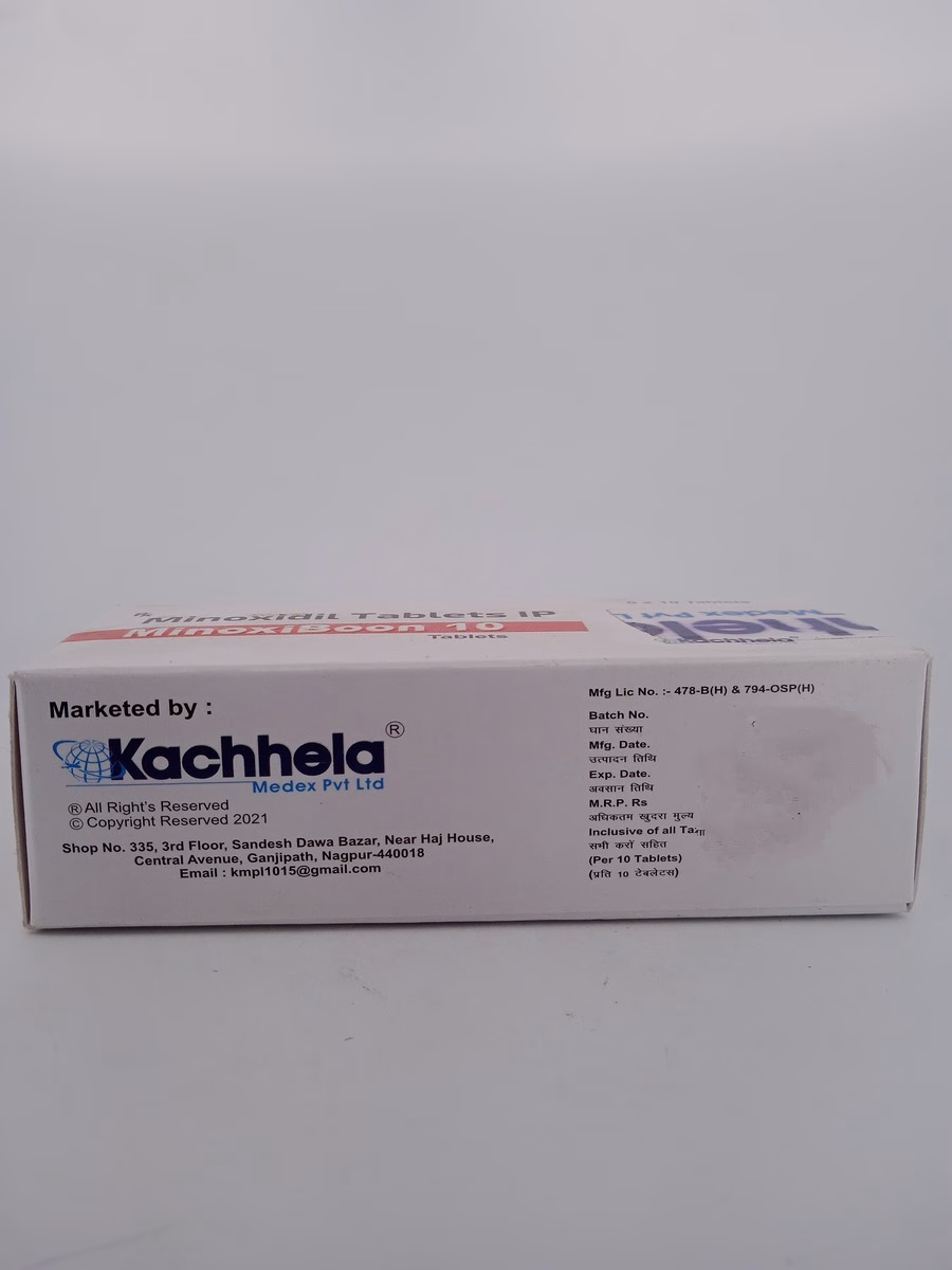 MINOXIBOON 10 MG - 10 TABLETS - Image 4