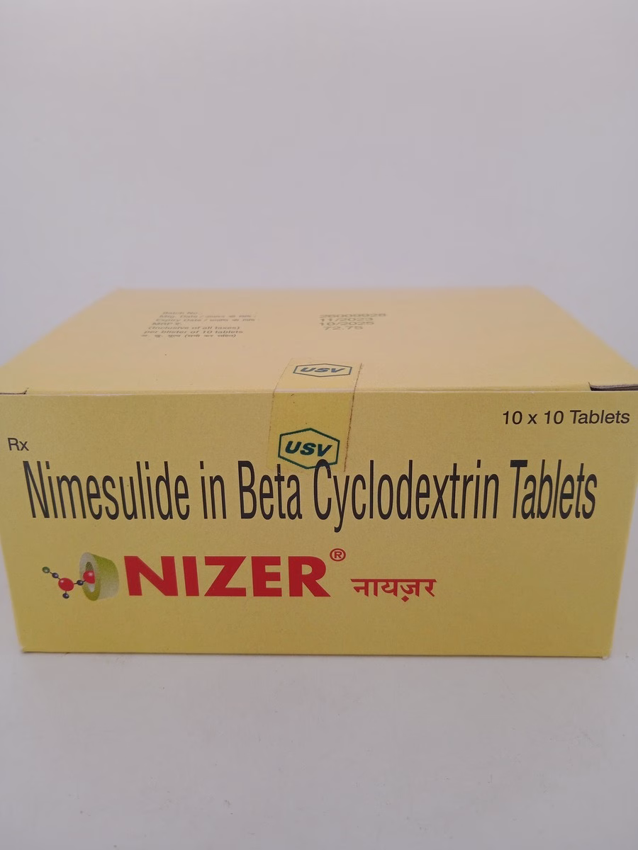 NIZER 100 MG - 10 TABLETS