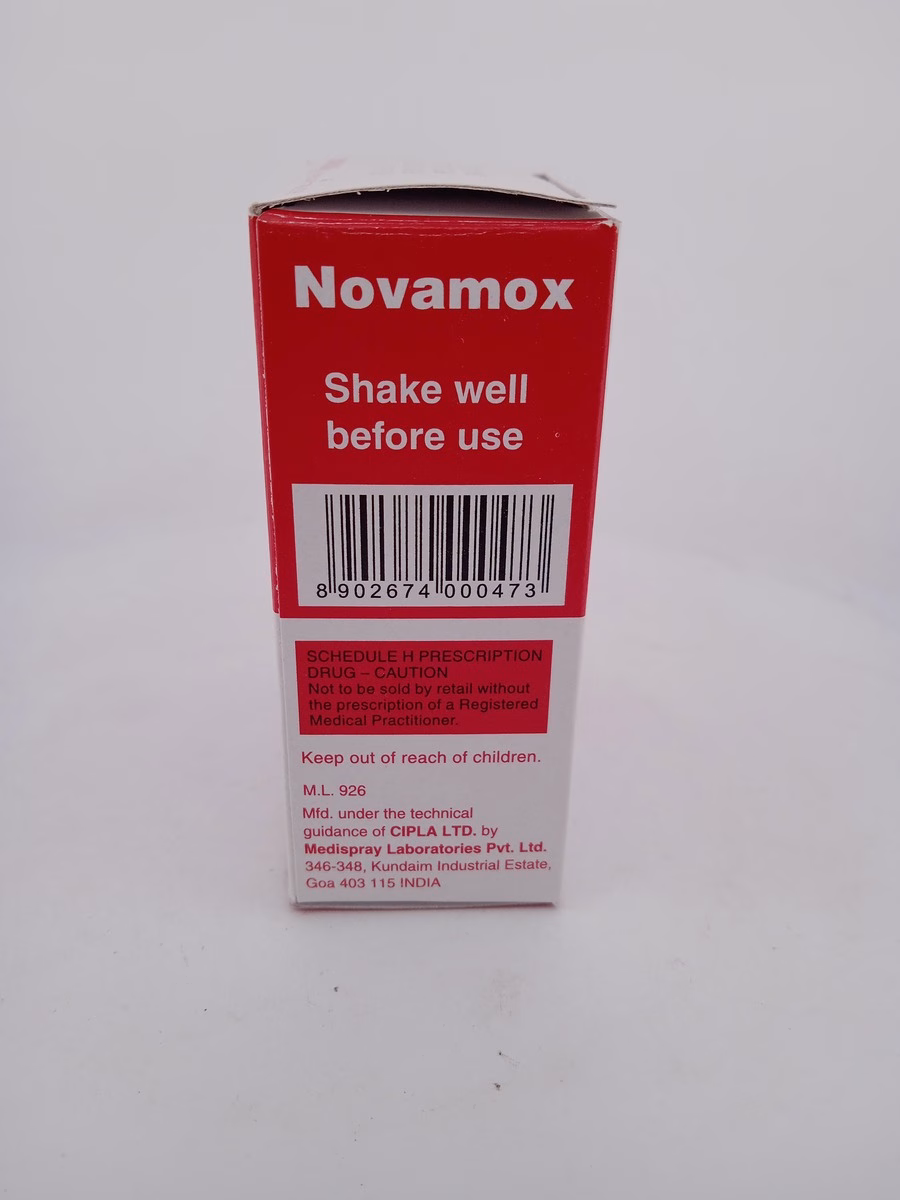 NOVAMOX PAEDIATRIC DROPS 100 MG - 1 BOTTLE OF 10ML - Image 4