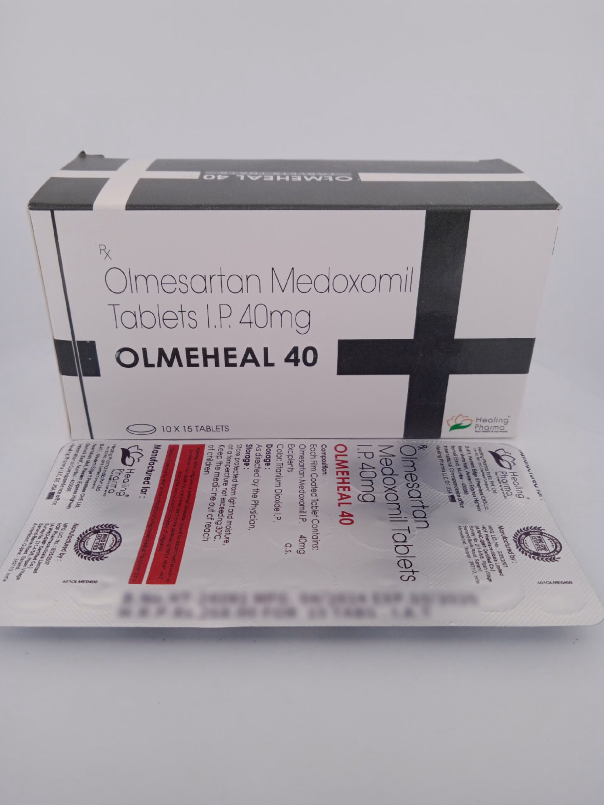 OLMEHEAL 40 MG - 15 TABLETS - Image 3